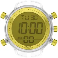 Watx RWA1733 Rannekello. Laatikko, keltainen. Unisex.