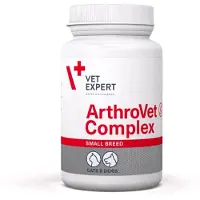 Vet Expert ArthroVet Collagen Pieni rotu - lisäravinteet koirille ja kissoille - 60 tablettia