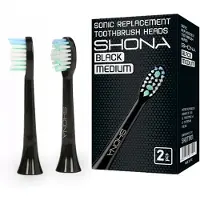 Shona Sonic Black -hammasharjan päät, 2 kpl