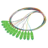 Lanberg pigtail - 2 m - multicolour - Musta