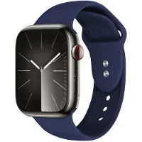 Crong Liquid Band - Apple Watch 42/44 mm Strap (navy blue)