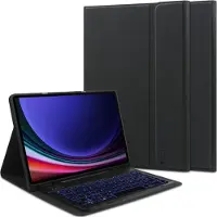 Tech-Protect Samsung Galaxy Tab S9/S9 FE/S10 FE/S10 Lite SmartCase Pen Bluetooth-näppäimistökotelo - musta