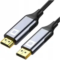 CO2 DISPLAYPORT HDMI 2.0 -KAAPELI DP - HDMI -KAAPELI FHD 240HZ 4K 60HZ HDR 3M