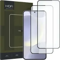 Hofi Samsung Galaxy S24 Premium Pro+ Panssarilasi - 9H - 2 Kpl. - Musta Reuna