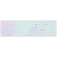 Canyon HKB-W11 -näppäimistö, UK/US, RGB, kaksoistila, langaton, valkoinen