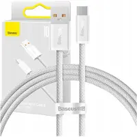 Baseus Dynamic Series USB-C-kaapeli, 100W, 2m (valkoinen)