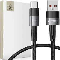 Tech-Protect ULTRABOOST TYPE-C -KAAPELI 66W/6A 25CM HARMAA