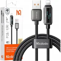 Mcdodo Laturi USB Lightning -kaapeli iPhonen pikalataukseen 1M LED