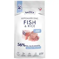 BALTICA Nutraceutic Hypoallergenic Light S Kala riisin kanssa - koiran kuivaruoka - 3kg