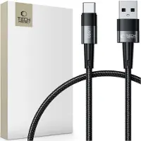 Tech-Protect ULTRABOOST TYPE-C -KAAPELI 66W/6A 50CM HARMAA