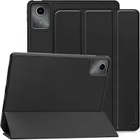 Tech-Protect Lenovo Tab M11 SmartCase Pen Tri-Fold Folio kotelo - Musta