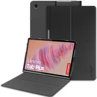 Tech-Protect Lenovo Tab Plus SmartCase Folio -kotelo - musta