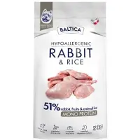 BALTICA Nutraceutic Hypoallergenic S Kani riisin kanssa - koiran kuivaruoka - 3kg