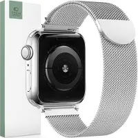 Tech-Protect Apple Watch Series 9/8/SE (2022)/7/SE/6/5/4/3/2/1 Milanese Ranneke - Hopea