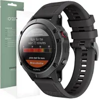 Tech-Protect Smooth Universal Garmin silikonihihna - 26mm - musta