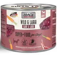 Macs MAC's koira | Aikuinen | 200 g purkki - Riista ja lammas 200 g