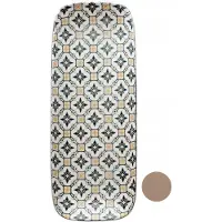 MPLCo PLATE KERAMISK SERVERINGSFAD 32 cm BEIGE MOSAIQUE