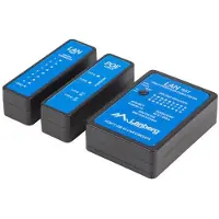 Lanberg Nt-0404 Rj45/rj12/rj11/coax Cable Tester Sininen