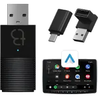 Tradebit TB-NANO langaton mini-USB-sovitin Carplay / Android Auto -autoon