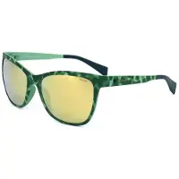 Italia Independent Aurinkolasit I I SPORT STYLE MOD. 0118 55/17/130 Havana aqua green UNISEX I I SPORT STYLE MOD. 0118