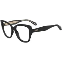 Moschino MOS665 52/17/140 mustat asetaattikehykset NAISILLE MOS665