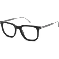 David Beckham DB 7119 51/22/150 Mustat tummaruthenium-asetattikehykset MIESTEN DB 7119