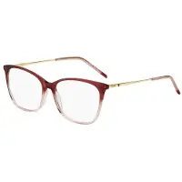 HUGO BOSS Hugo HG 1294 54/15/145 Burgundinpunaiset Acetatikehykset NAISILLE HG 1294