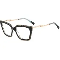 Missoni MIS 0167 53/16/145 musta kuvio vihreät asetaattikehykset NAISILLE MIS 0167