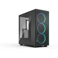 Fractal Design Epoch XL Black TG RGB Light Tint, ikkunallinen miditornikotelo, musta