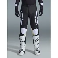 Alpinestars Racer Air Riway Crossihousut Musta/Valkoinen Miehet, size 36
