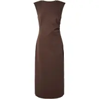 Y.A.S Yaspina Sl Long Dress Noos - Brown - M