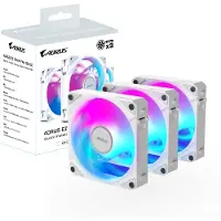 Gigabyte AORUS - case fan - Kotelotuuletin - 120mm - Valkoinen