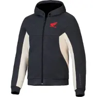 Alpinestars Honda Chrome V3 Sport Logo Moottoripyörän vetoketjullinen huppari