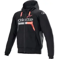 Alpinestars Huppari Chrome Ignition Musta/Punainen
