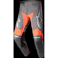 Alpinestars Racer Hoen -Crossihousut Harmaa/Oranssi Miehet, size 30