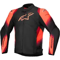 Alpinestars Ajotakki T-SP 1 v2 Waterproof Musta/Punainen Fluo