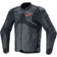 Alpinestars Atem V5 rei'itetty moottoripyörän nahkatakki
