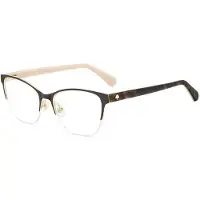 Kate spade KS DIANDRA 2/G 51/17/140 ruskeat metallikehykset naisten silmälasit KS DIANDRA 2/G