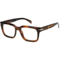 David Beckham DB 7107 53/19/145 Pinkki raidallinen ruskea asetaattikehys MIESTEN DB 7107