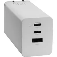 Asus 100W GaN-verkovirtalaturi, 2x USB-C + USB-A, valkoinen