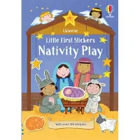 Felicity Brooks Little First Stickers Nativity Play