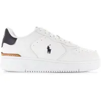 Ralph Lauren Ftw Masters Court Leather Sneaker - White - 40