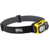 Petzl E810AB00 SWIFT RL Stirnlampe, schwarz/gelb