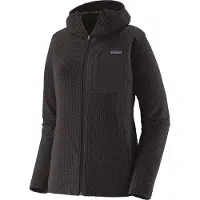 Patagonia R1 Air Full Vetoketjullinen Huppari black Koko M