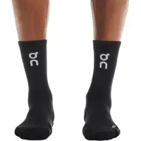 ON Core Run Sock High 2p Black 47-49