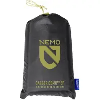 Nemo Dagger OSMO Footprint – 3-Person Granite Grey 3-Person