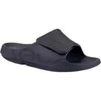 OOfos Ooahh Sport Flex (2021) Matte Black Sandaalit 44