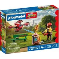 Playmobil Kaupunkitoimintaa - Firefighting Drone