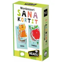 HEADU Montessori sanakortit (suomenkielinen)