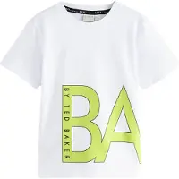 Lyle & Scott Plain T-Shirt - White - 110-116